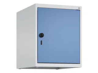 opzetkast,v. locker,1vak.,vak B 400mm,HxBxD 500x400x500mm,vleugeldeur - 1