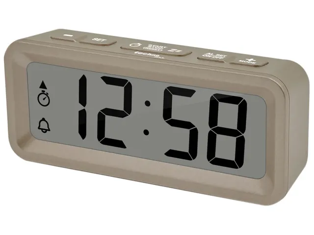 Wekker Technoline WT 175 88x37x21 mm goud