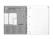 Spiraalblok Oxford International Notebook A4+ ruit 5x5mm Zwart