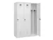 locker voor scheiding van kleding,HxBxD 1850x1200x500mm,3vak