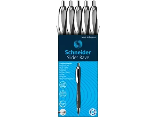 Balpen Slider Rave XB wit/zwart