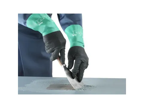 Ansell AlphaTec 58-128 nitril handschoenen, grijs, maat 10, 12 paar
