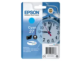 Inktcartridge Epson 27 T2702 Blauw C13T27024012 - 1