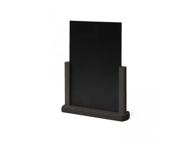 Tafelkrijtbord Hout Zwart A4