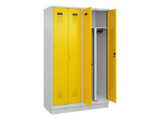 PBM-locker,HxBxD 1950x1200x500mm,4vak,vak B 300mm,cil.-slot - 1