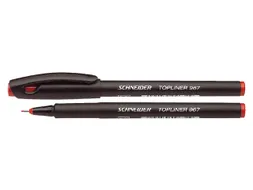 Fineliner Schneider Topliner 967 Rood 0.4mm