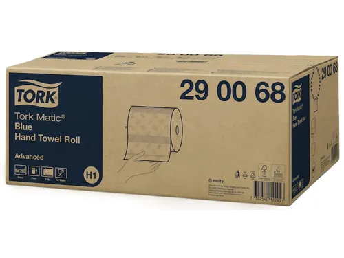 Tork 290068 H1 Matic Advanced Handdoekrol Blauw 2-laags 150m 6 rollen