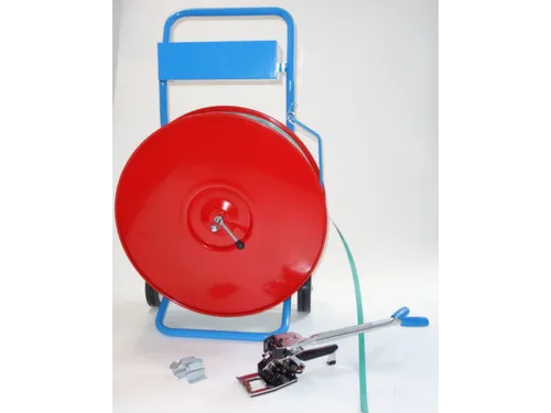 Polyesterbandset Met Span- En Sluitapparaatafrolwagen B 13mm