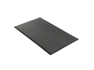 antivermoeidheidsmat,mat,HxLxB 19x1820x610mm,rubber,zwart,ontlastend - 1