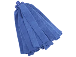 Vikan Microfibre draadmop microvezel stroken schroefdraad Blauw