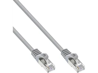 Kabel InLine Cat.5e SF UTP 1.5 meter grijs - 1