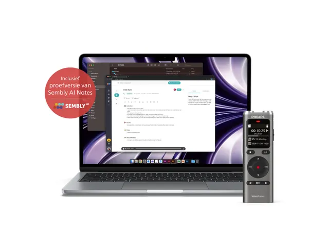 Digital voice recorder Philips DVT 2075 interviews