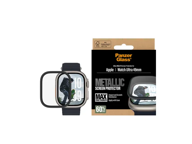 PanzerGlass Screen Protector Metallic Apple Watch Ultra 3 | Ultra 2
