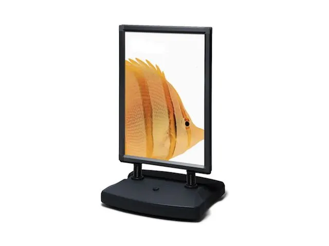 Panneau trottoir A1 Swing Premium Noir