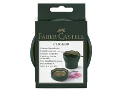 watercup Faber-Castell Clic & Go donkergroen