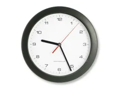 Radiowandklok Ø 25 cm Met Cijferaanduiding