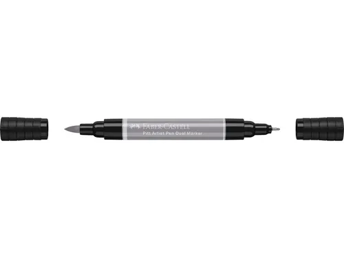 Tekenstift Faber-Castell Pitt Artist Pen duo marker 272 warmgrijs III