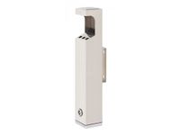 Wandasbak Zuil Vierkant RVS 2 Liter