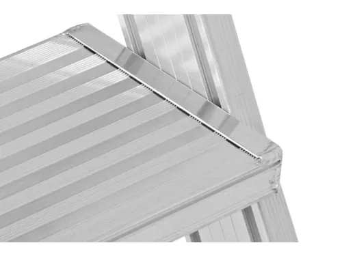 bordestrap,bordes H 1,21m,5treden,aluminium,wielen