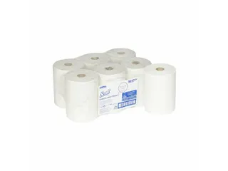 Scott Handdoekrol 6697 Slimroll Airflex 1-laags Wit - 1