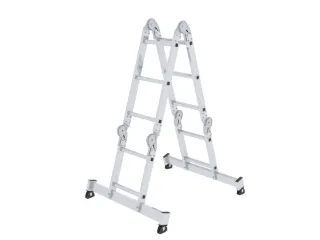 multifunctionele vouwladder,2x2/2x3,sporten,balk L 2,85m,aluminium - 2
