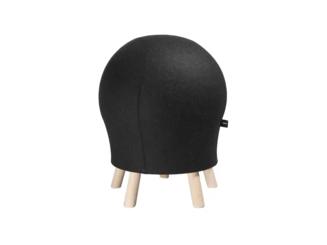 Balkruk Antraciet Zitting H X D 620X 450Mm Houten Standpoten