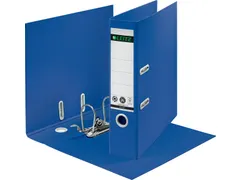 Recycle 180° classeur à levier, dos de 8 cm, bleu