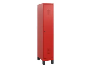 schoollocker,HxBxD 1630x300x500mm,1vak,vak B 300mm,cil.-slot,voeten - 2