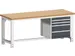 werkbank,HxBxD 740-1140x2000x750mm,beukenblad,draagverm. 1500kg
