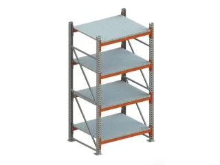 Breedvakstelling Basisveld 2700x1470x1100mm 4 Stalen Legborden 1300kg - 1