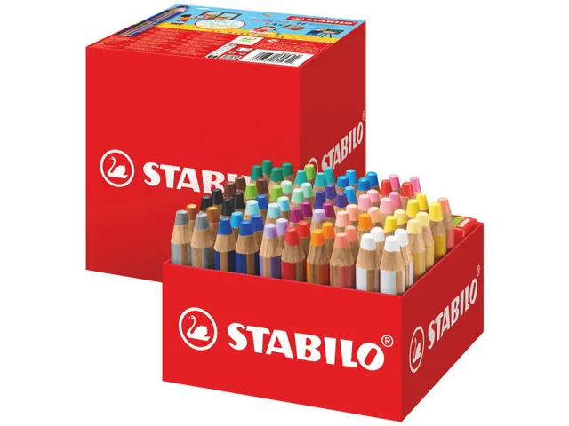 Kleurpotlood STABILO 882 woody 3-in-1 incl 4 slijpers 76 stuks assorti