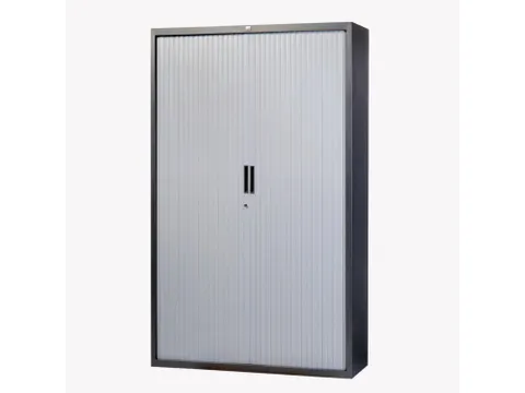 Claudius Plus roldeurkast 145x120x45cm aluminium (Ral9006)