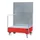 Verrijdbare Opvangbak,V. 2X200L Vat,Opvangvol. 215L