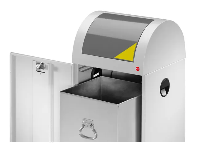 Afvalscheiding Profiline Recycling Pedaalafvalbak 40 Liter Grijs