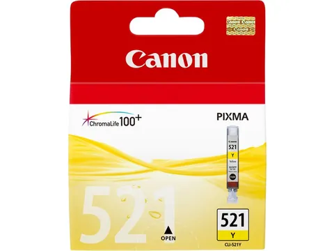 Canon CLI-521Y Geel-inktcartridge nr. 521