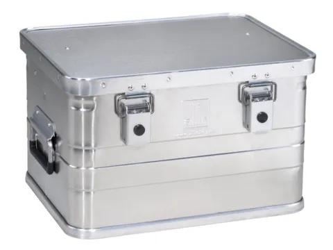 Aluminium transportbox,HxLxB 265x435x335mm,wanden gesloten