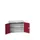 universele kast,HxBxD 600x800x350mm,2xStalen bodem,romp RAL7035
