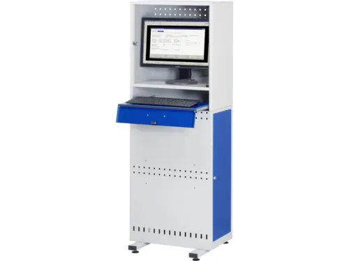 Computerkast 1650x 600x 570mm Uittreklade Voor Toetsenbord Monitorvak