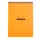 Spiraalblok Rhodia A4 lijn 160 pagina's 80gr oranje
