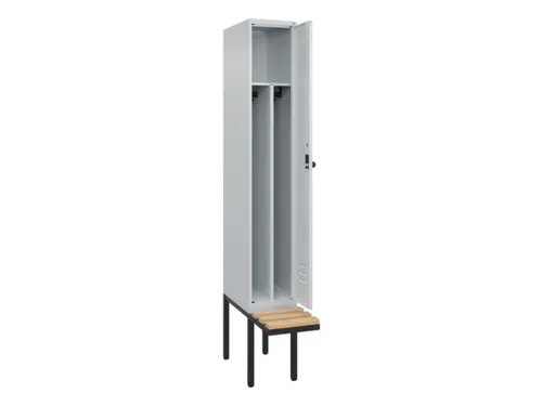 locker voor scheiding van kleding,HxBxD 2120x300x815mm,1vak