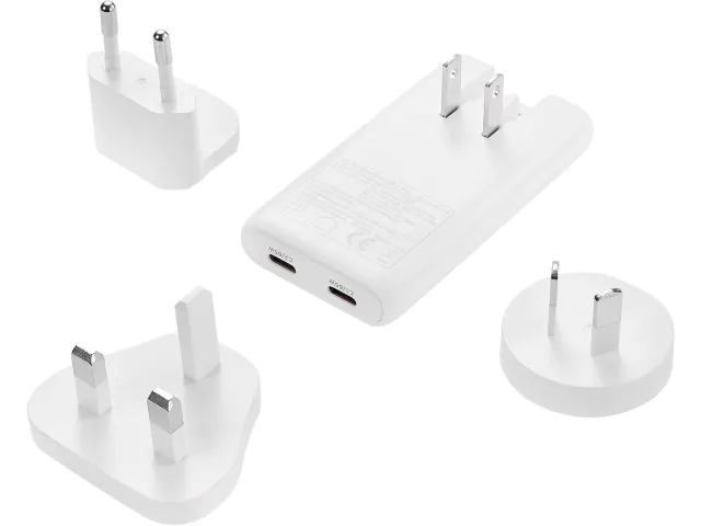 Sandberg 4-in-1 Travelcharger 2x USB-C 65W incl. wereldadapters