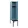 locker met bank,HxBxD 1950x400x815mm,1vak,vak B 400mm,cilinderslot
