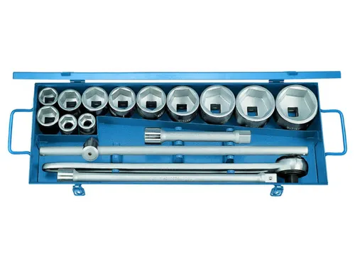 32 FMZ dopsleutelset 3/4 inch 16-delig zeskant 22-60mm