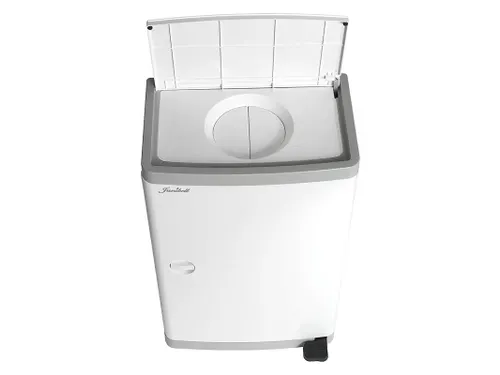Janibell Luier Pedaalemmer 43 Liter Wit