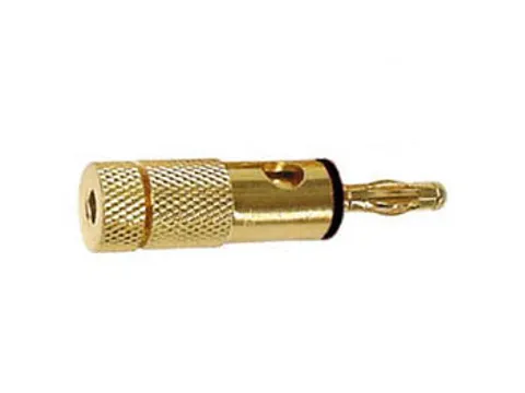 Banana Plugs 4mm Goud - Zwart