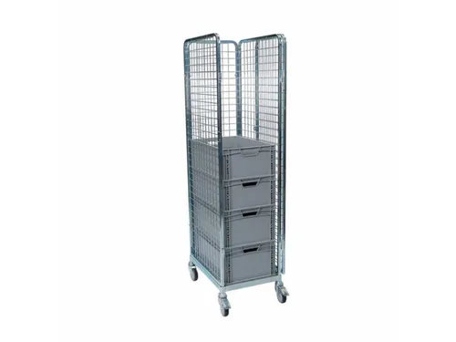 rolcontainer,draagverm. 500kg,HxLxB 1860x680x500mm,nuttige H 1665mm