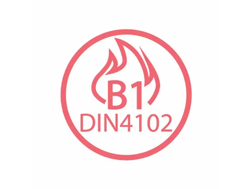 Kliklijst A0 B1 Brandwerend Rechte Hoeken 32mm Zilver