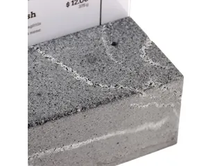 Kaarthouder Europel Folderstandaard A4 Polystone antraciet - 2