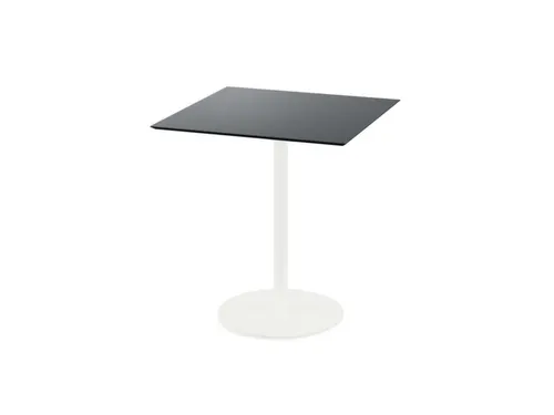bistrotafel,HxBxD 730x700x700mm,rechthoekig,schotelvoet wit