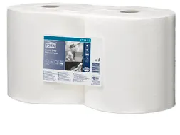 Tork 473382 Heavy-duty Zacht Combirol Poetspapier 2-laags W2 Wit
